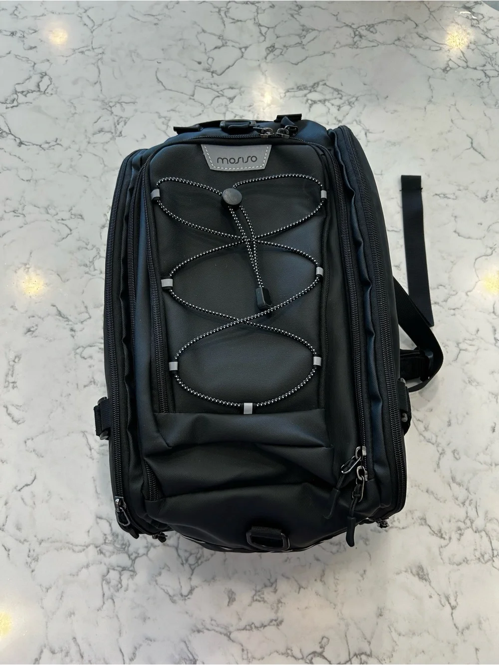 Mosiso Black Travel Bag‎ Backpack